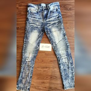 PREOWNED Big Boys 14L  Modern Stitch Skinny Jean Adjustable Waist